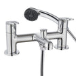 Bristan Iris Bath Shower Mixer Tap - Chrome - IRS BSM C
