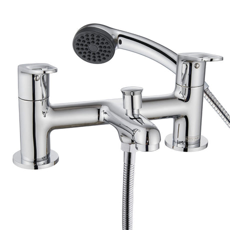 Bristan Iris Bath Shower Mixer Tap - Chrome - IRS BSM C