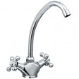Bristan Mandolin Monobloc Kitchen Sink Mixer - Chrome - MA SNK C - TAP 'N' SHOWER