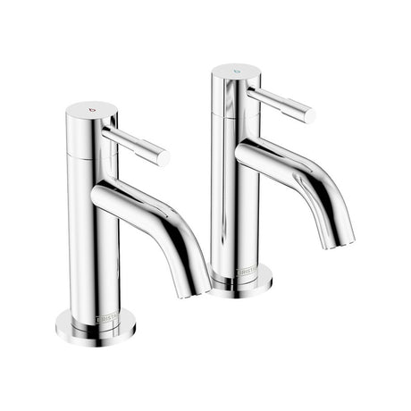 Bristan Mila Basin Pillar Taps - Chrome  - MI 1/2 C