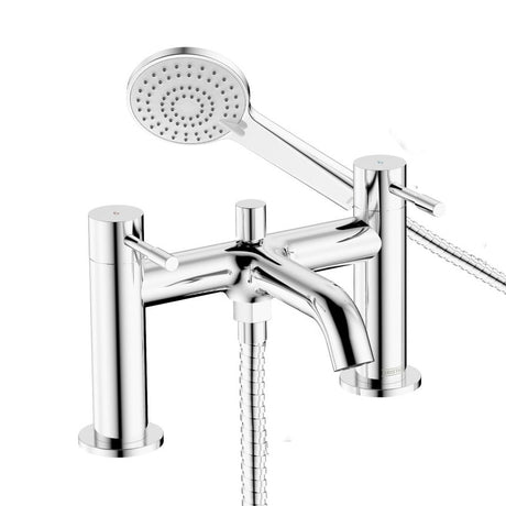 Bristan Mila Bath Shower Mixer Tap - Chrome - MI BSM C
