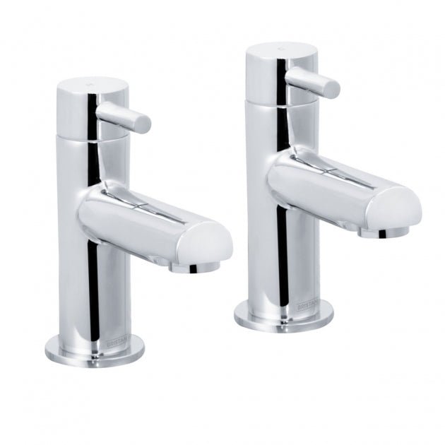 Bristan Mios Basin Tap Pair - Chrome - MIO 1/2 C - TAP 'N' SHOWER