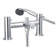 Bristan Mios Bath Shower Mixer Tap Pillar Mounted - Chrome - MIO BSM C - TAP 'N' SHOWER