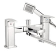 Bristan Niva Bath Shower Mixer Tap - Chrome - NVA BSM C