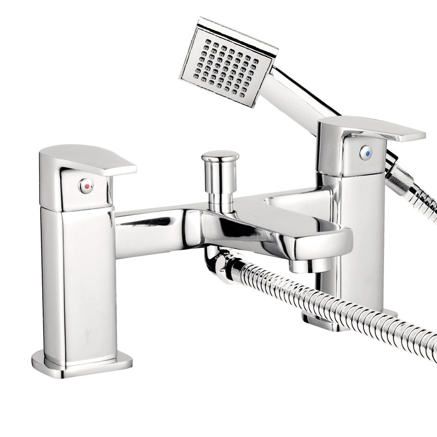 Bristan Niva Bath Shower Mixer Tap - Chrome - NVA BSM C
