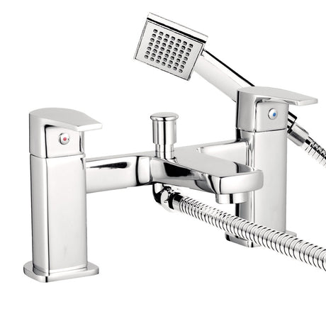 Bristan Niva Bath Shower Mixer Tap - Chrome - NVA BSM C