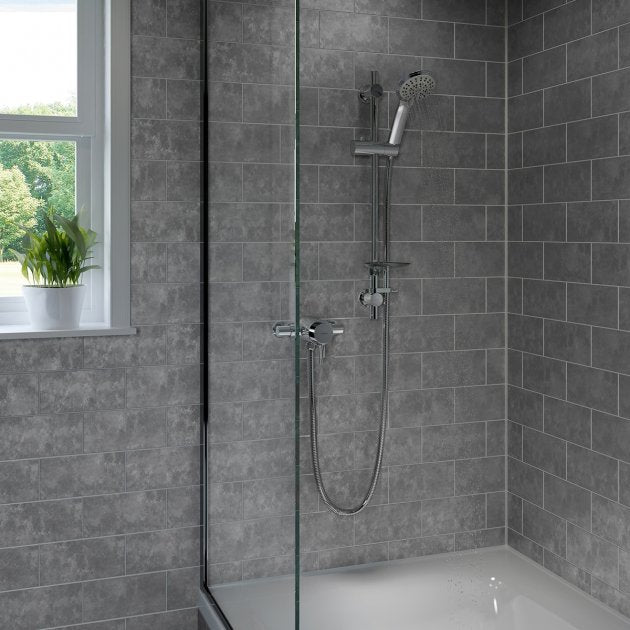 Bristan Prism Exposed Dual Control Shower Valve with Adjustable Riser Kit - Chrome - PM2 CSHXAR C - TAP 'N' SHOWER