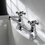 Bristan Regency Traditional Basin Taps - Chrome Plated - R 1/2 C