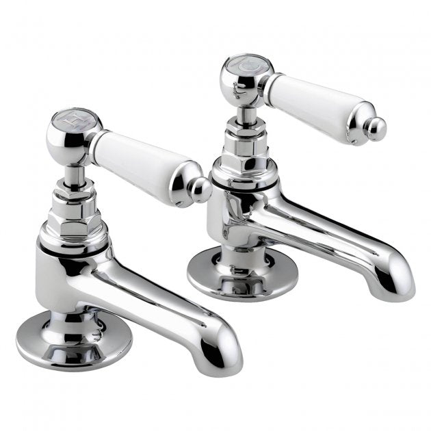 Bristan Renaissance Basin Taps - Chrome Plated - RS2 1/2 C - TAP 'N' SHOWER