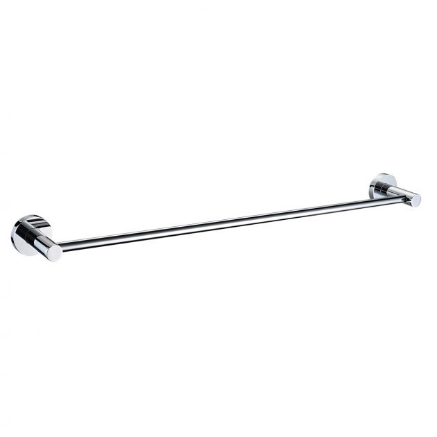 Bristan Modern Round Brass Towel Rail - Chrome - RD RAIL C