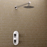 Bristan Sail Fixed Head Dual Concealed Mixer Shower - Chrome - SAIL SHWR PK