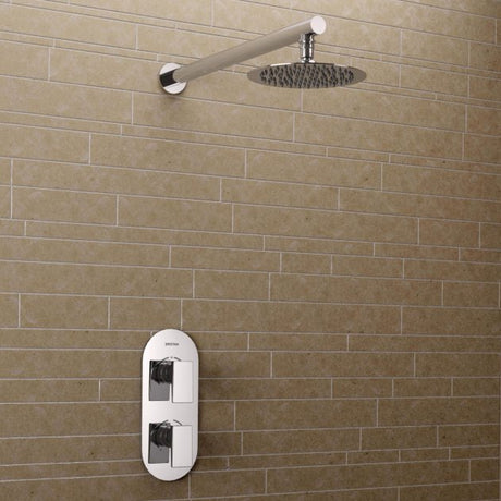 Bristan Sail Fixed Head Dual Concealed Mixer Shower - Chrome - SAIL SHWR PK