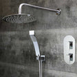 Bristan Sail Shower Kit and Fixed Head Dual Concealed Mixer Shower - Chrome - SAIL SHWR PK2