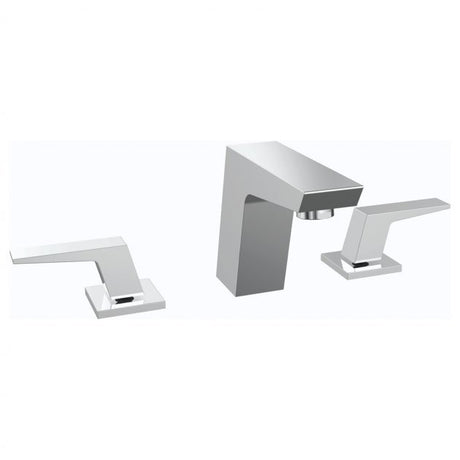 Bristan Sail Modern Deck Mounted 3-Hole Basin Mixer Tap - Chrome - SAI 3HBAS C