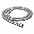 Bristan Cone to Nut Modern Stainless Steel Shower Hose 8mm Bore - Chrome - HOS 125CN01 C