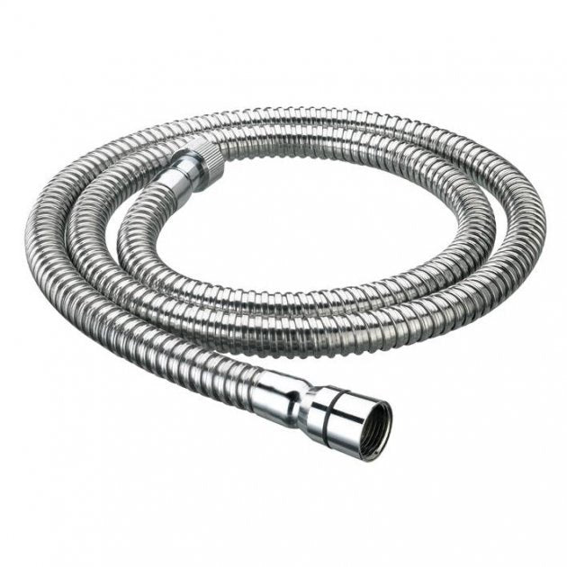 Bristan Cone to Nut Modern Stainless Steel Shower Hose 8mm Bore - Chrome - HOS 125CN01 C