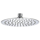 Bristan Slimline Contemporary Round Fixed Shower Head 200mm Diameter - Chrome - FH SLRD01 C