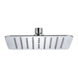 Bristan Slimline 200mm Square Fixed Shower Head - Stainless Steel - FH SLSQ01 C - TAP 'N' SHOWER