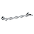 Bristan Solo Wall Mounted Double Brass Towel Rail - Chrome Plated - SO DRAIL C