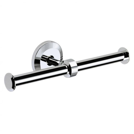 Bristan Solo Modern Wall Mounted Double Toilet Roll Holder - Chrome - SO DROLL C