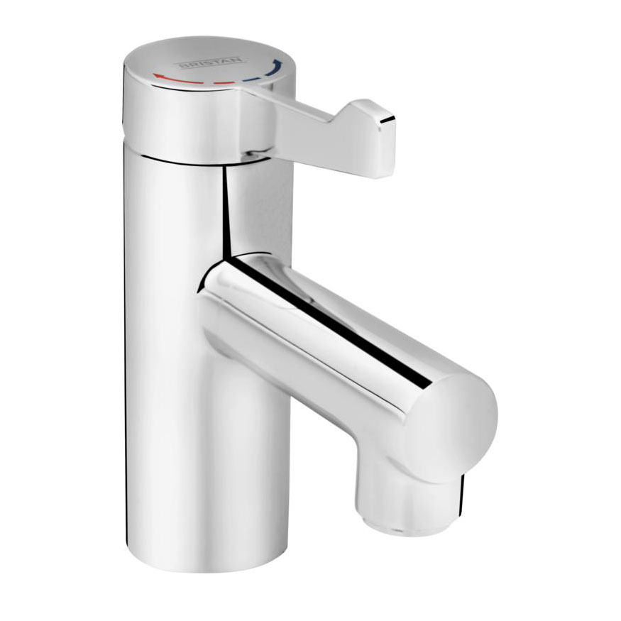 Bristan Solo Mono Basin Mixer Tap with Short Handle - Chrome - SOLO NM SL