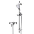 Bristan Sonique Modern Sequential Exposed Mixer Shower with Shower Kit