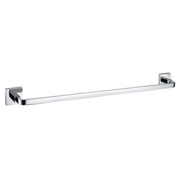 Bristan Modern Square Brass Towel Rail - Chrome Plated - SQ RAIL C