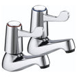 Bristan Value Modern Lever Manual Basin Taps 76mm - Chrome Plated - VAL2 1/2 C CD