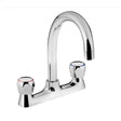 Bristan Value Club Deck Mounted Kitchen Sink Mixer Tap - Chrome - VAC2 DSM C MT