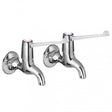 Bristan Value Bib Taps Pair with 6 Inch Lever Handles - Chrome - VAL2 BIB C 6 CD - TAP 'N' SHOWER