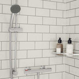Bristan Zing Modern Cool Touch Bar Mixer Shower with Shower Kit - ZI S