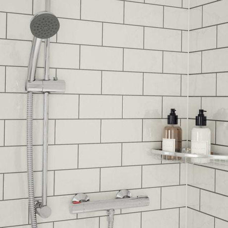 Bristan Zing Modern Cool Touch Bar Mixer Shower with Shower Kit - ZI S