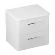 Britton Camberwell Carrara Marble Work Top 600mm - White - CB60C