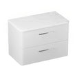 Britton Camberwell Carrara Marble Work Top 800mm - White - CB80C