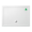 Britton Zamori Anti-Slip Rectangular Shower Tray 1200mm x 900mm - White - Z1176A