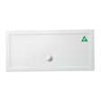 Britton Zamori Anti-Slip Rectangular Shower Tray 1700mm x 800mm - White - Z1185A