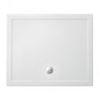 Britton Zamori Rectangular Shower Tray 1200mm x 1000mm - White - Z1230 - TAP 'N' SHOWER