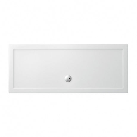 Britton Zamori Rectangular Shower Tray 1700mm x 800mm - White - Z1185