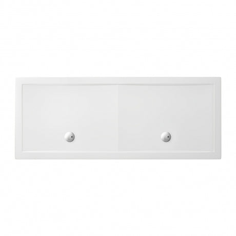 Britton Zamori Rectangular Shower Tray 2000mm x 1000mm - White - Z1347