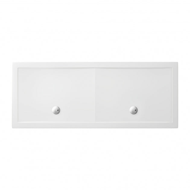 Britton Zamori Rectangular Shower Tray 2000mm x 1000mm - White - Z1347