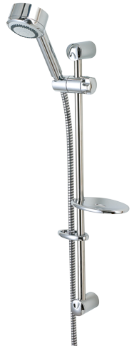 Rada BSM Chrome Bath/Shower Slide Rail Kit - 1.1533.247