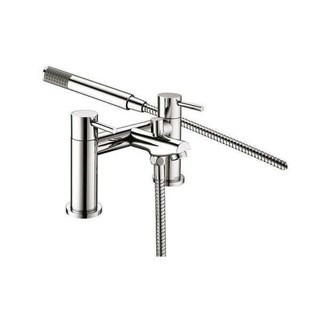 Bristan Blitz Pillar Mounted Bath Shower Mixer Tap - Chrome - BTZ BSM 