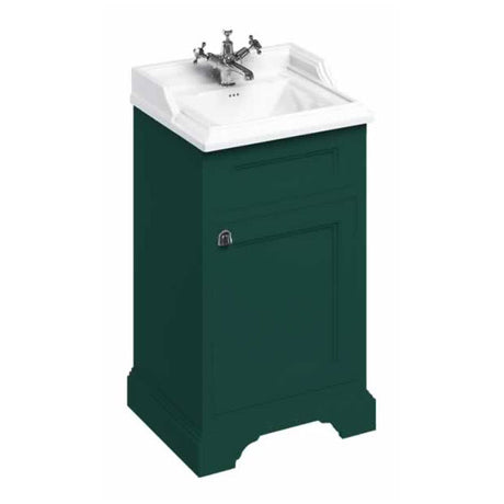 Burlington Classic Freestanding Vanity Unit 50cm - Matt Green - FC8MG