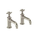 Burlington Arcade Basin Pillar Taps - Nickel - ARC2017NKL