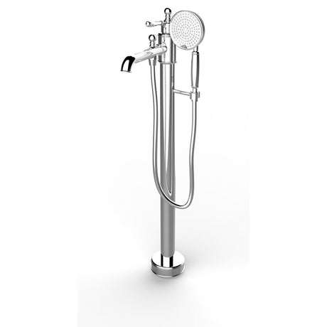 Burlington Brass Lever Tap Handle for Single Bath Filler - Chrome - ARC2070CHR