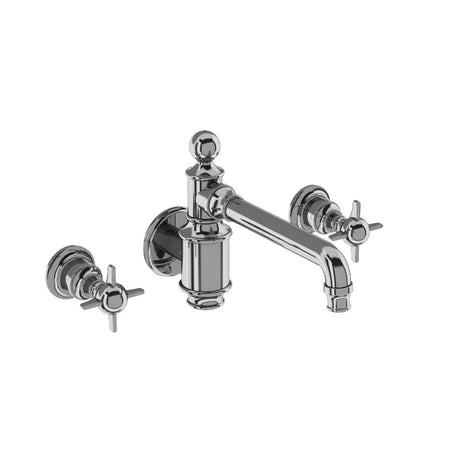 Burlington Arcade Crosshead Tap Handle 59mm (Pair) - Chrome - ARCHSC