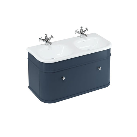 Burlington Chalfont Single Drawer Unit 1000mm - Matt Blue - CH100B