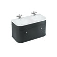 Burlington Chalfont Single Drawer Unit 1000mm - Matt Black - CH100MB