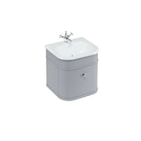 Burlington Chalfont Single Drawer Unit 550mm - Matt Grey - CH55G