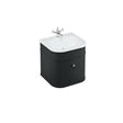 Burlington Chalfont Single Drawer Unit 550mm - Matt Black - CH55MB